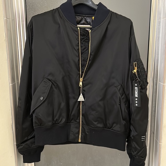 Authentic Moncler Genius Black Moncler Fragment Rassos Bomber Down Jacket - Picture 5 of 16